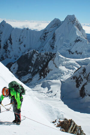 Climbing Mt. Rasac